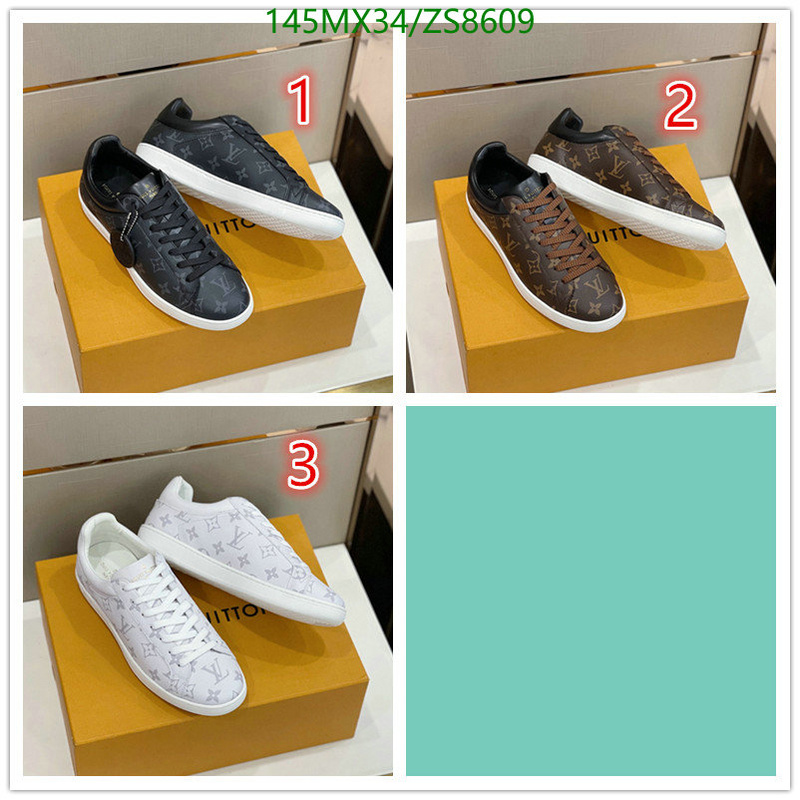 Men shoes-LV, Code: ZS8609,$: 145USD