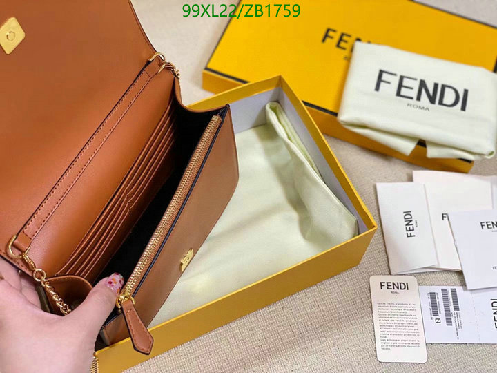 Fendi Bag-(4A)-Diagonal-,Code: ZB1759,$: 99USD