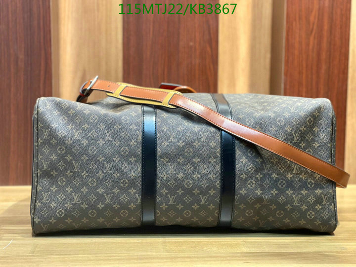 LV Bags-(4A)-Keepall BandouliRe 45-50-,Code: KB3867,$: 115USD