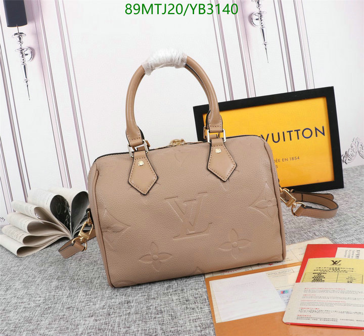 LV Bags-(4A)-Speedy-,Code: YB3140,$: 89USD