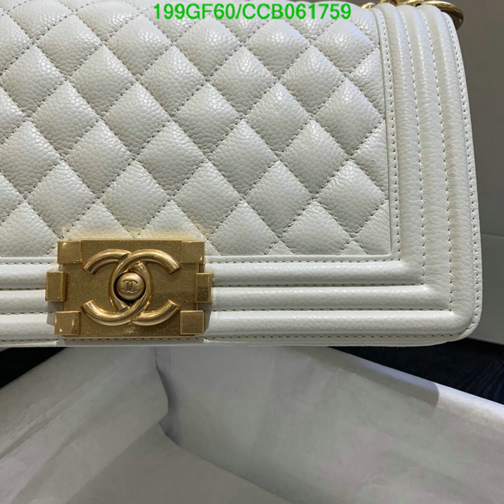 Chanel Bags -(Mirror)-Le Boy,Code: CCB061759,$: 199USD