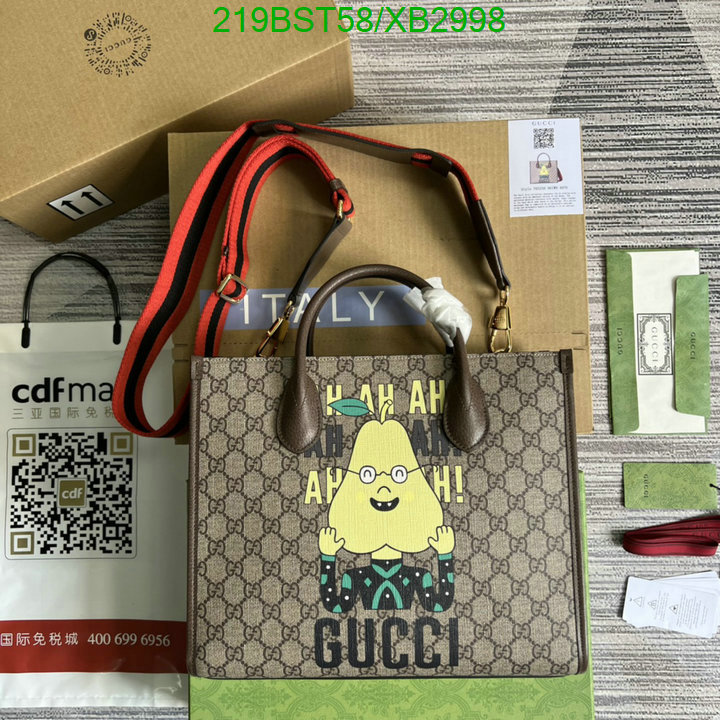 Gucci Bag-(Mirror)-Handbag-,Code: XB2998,$: 219USD