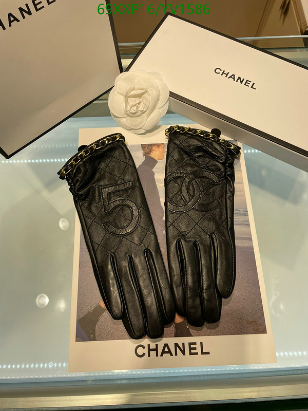 Gloves-Chanel, Code: YV1586,$: 69USD