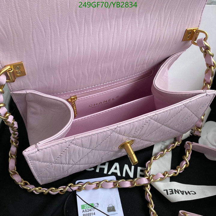 Chanel Bags -(Mirror)-Diagonal-,Code: YB2834,$: 249USD