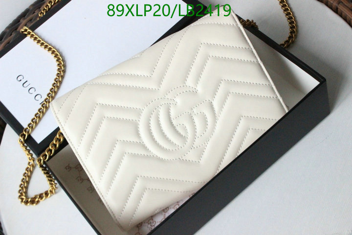 Gucci Bag-(4A)-Marmont,Code: LB2419,$: 89USD