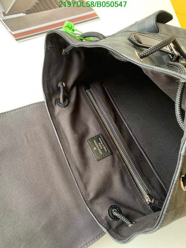 LV Bags-(Mirror)-Backpack-,Code: B050547,$: 219USD