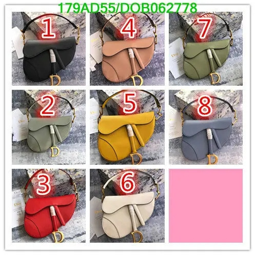 Dior Bags -(Mirror)-Saddle-,Code: DOB062778,$: 179USD