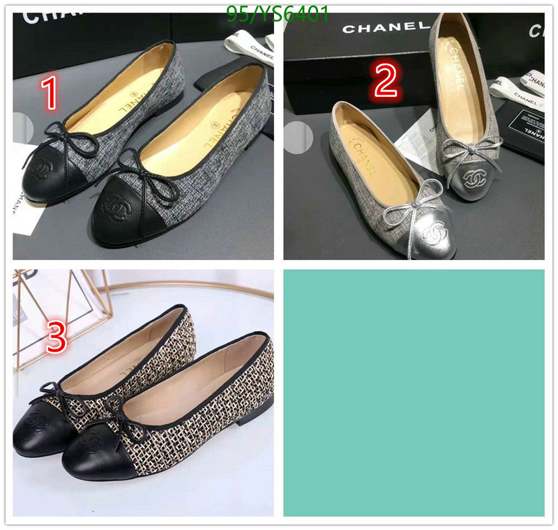 Chanel-Ballet Shoes,Code: YS6401,$: 95USD