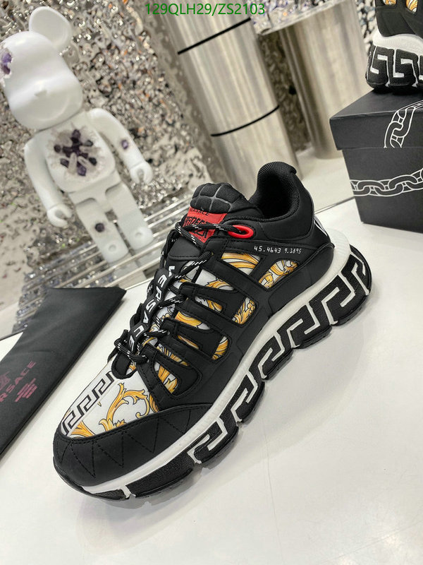 Men shoes-Versace, Code: ZS2103,$: 129USD