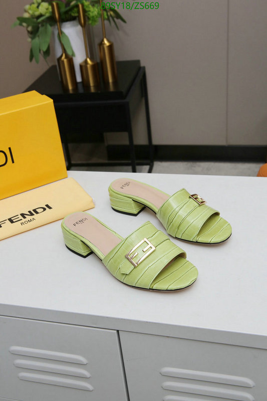 Women Shoes-Fendi, Code: ZS669,$: 89USD