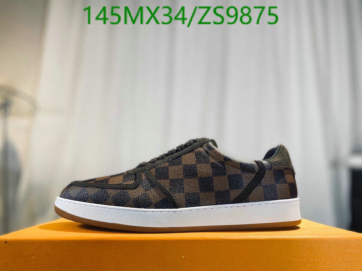 Men shoes-LV, Code: ZS9875,$: 145USD