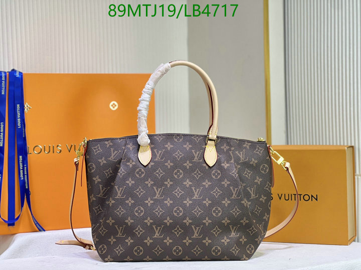 LV Bags-(4A)-Handbag Collection-,Code: LB4717,$: 89USD