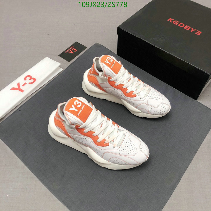 Men shoes-Y-3, Code: ZS778,$: 109USD