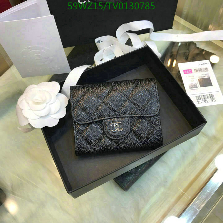 Chanel Bags ( 4A )-Wallet-,Code: TV0130785,$: 59USD