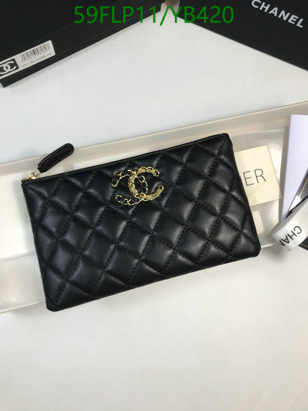 Chanel Bags ( 4A )-Clutch-,Code: YB420,$: 59USD