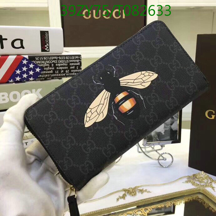 Gucci Bag-(4A)-Wallet-,Code: T082633,$:39USD