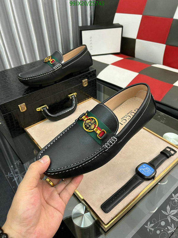 Men shoes-Gucci, Code: ZS743,$: 99USD