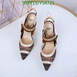 Women Shoes-Fendi, Code: YS4721,$: 99USD