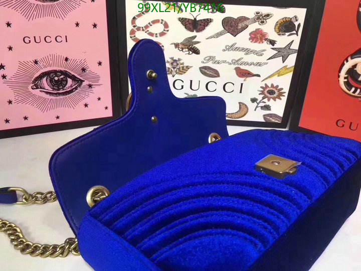 Gucci Bag-(4A)-Marmont,Code: YB7416,$: 99USD