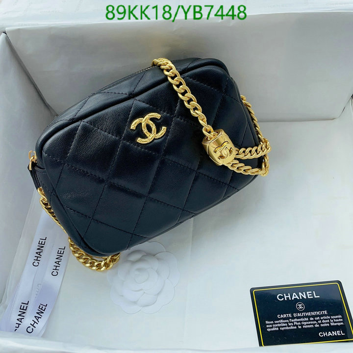 Chanel Bags ( 4A )-Diagonal-,Code: YB7448,$: 89USD