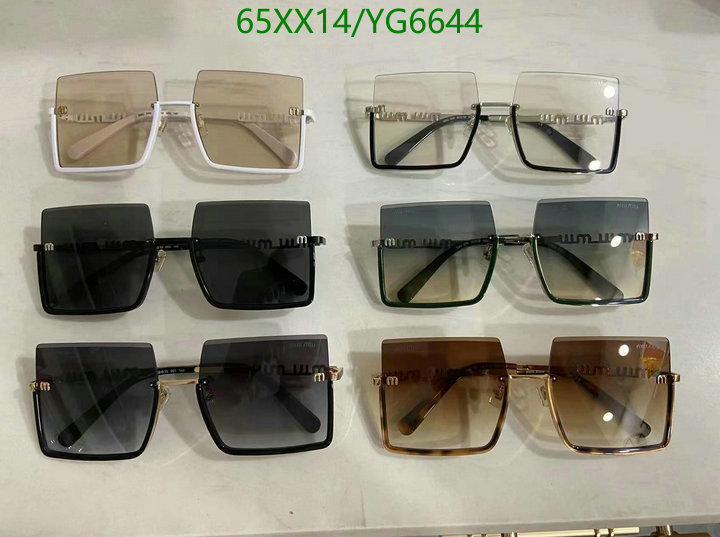 Glasses-MiuMiu, Code: YG6644,$: 65USD