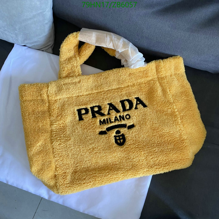 Prada Bag-(4A)-Handbag-,Code: ZB6057,$: 79USD