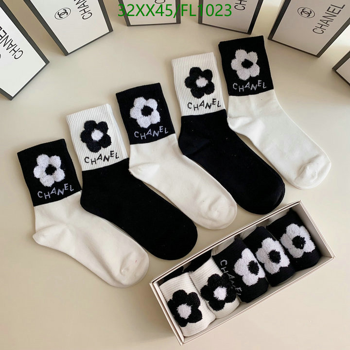 Sock-Chanel,Code: FL1022,$: 32USD