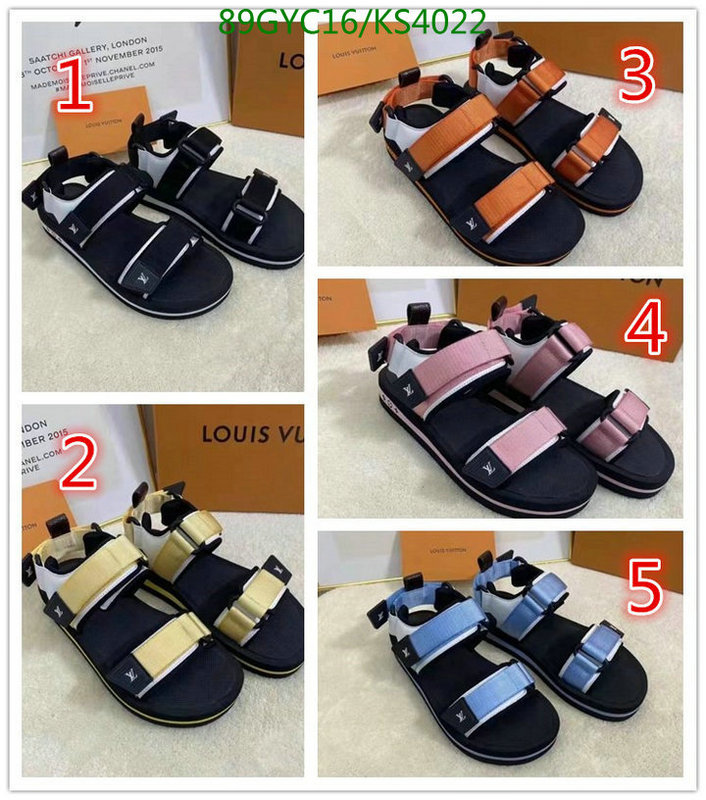 Women Shoes-LV, Code: KS4022,$: 89USD