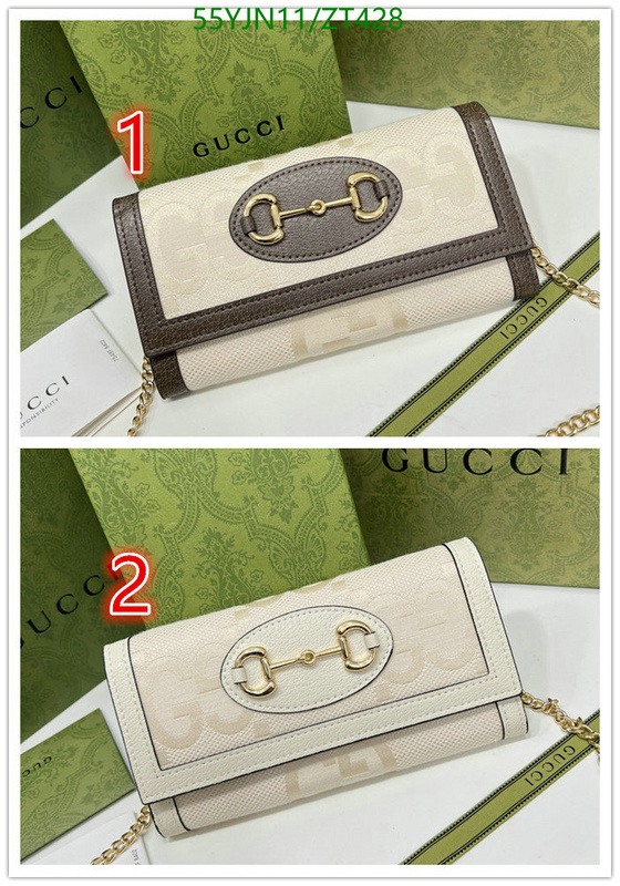 Gucci Bag-(4A)-Wallet-,Code: ZT428,$: 55USD