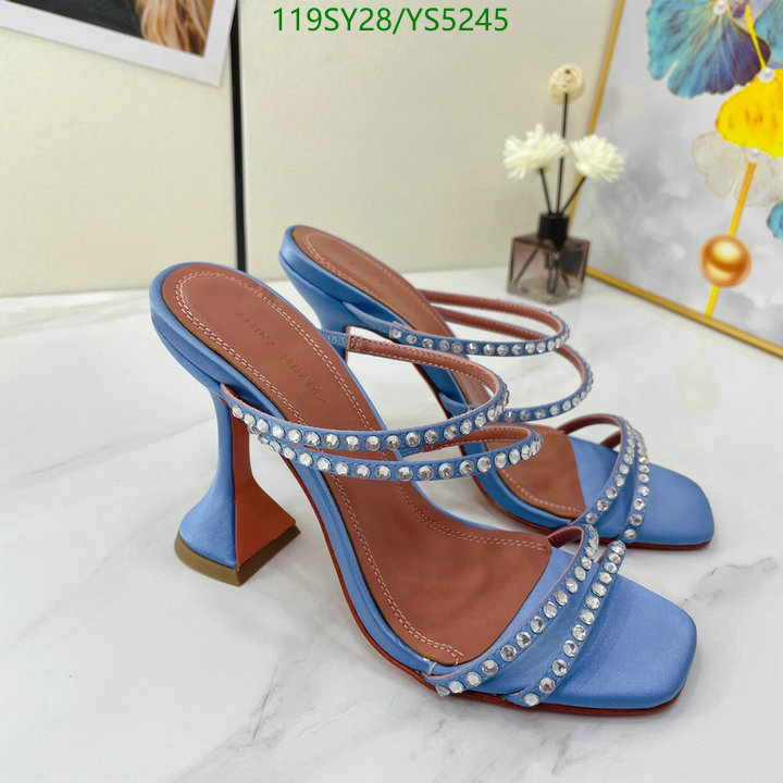 Women Shoes-Amina Muaddi, Code: YS5245,$: 119USD