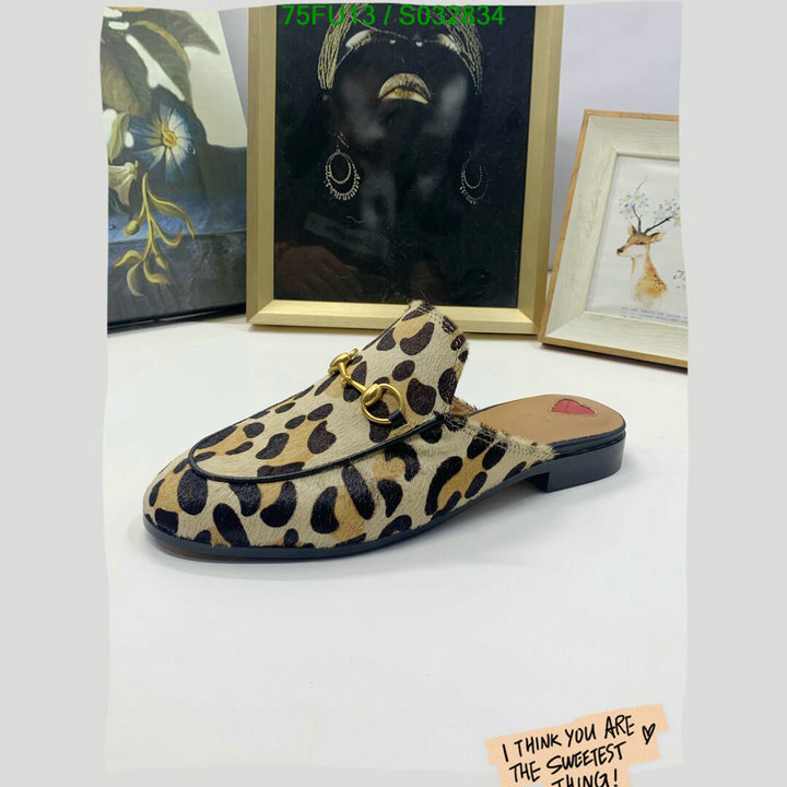 Women Shoes-Gucci, Code: S032834,$: 75USD