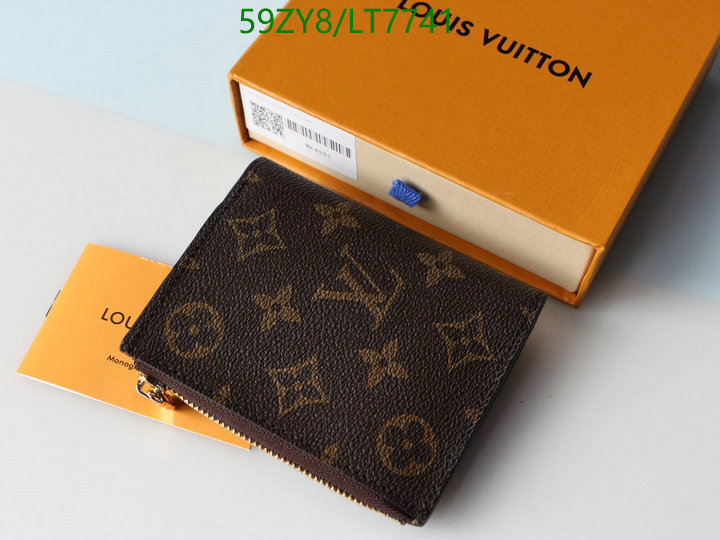 LV Bags-(4A)-Wallet-,Code: LT7741,$: 59USD