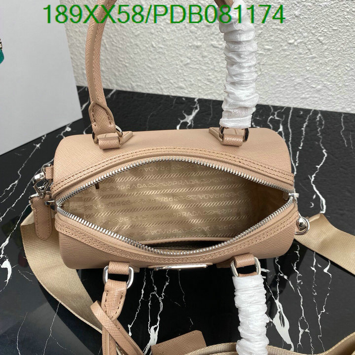 Prada Bag-(Mirror)-Diagonal-,Code:PDB081174,$:189USD