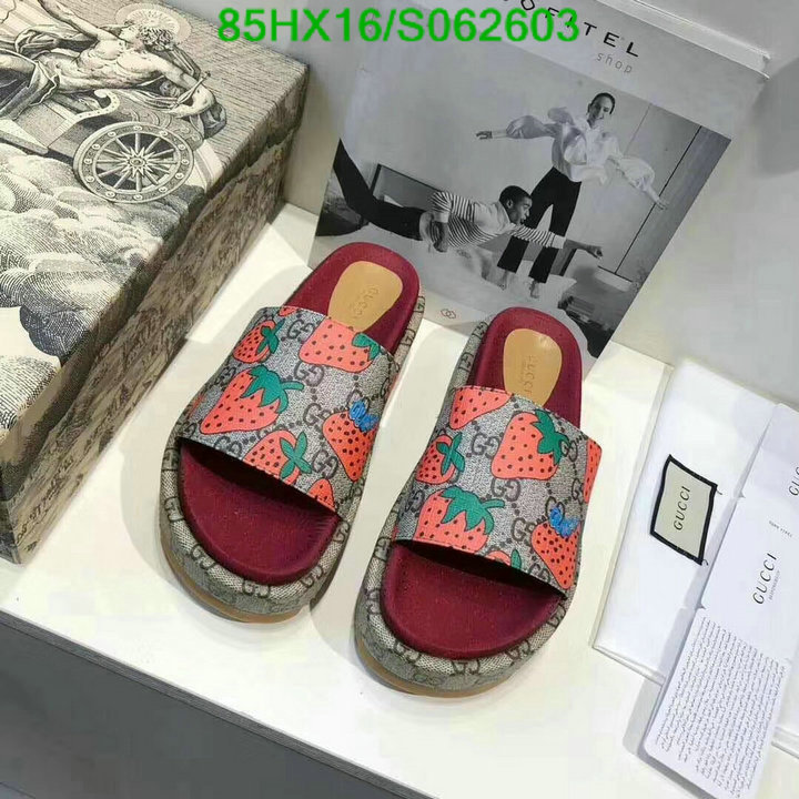 Women Shoes-Gucci, Code: S062603,$: 85USD