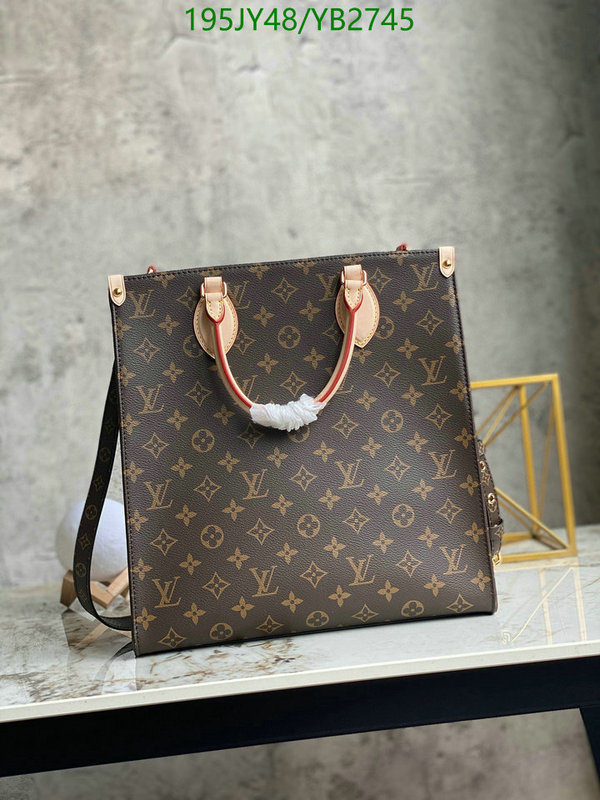 LV Bags-(Mirror)-Handbag-,Code: YB2745,$: 195USD