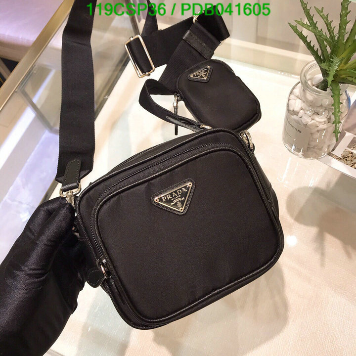 Prada Bag-(Mirror)-Diagonal-,Code: PDB041605,$: 119USD