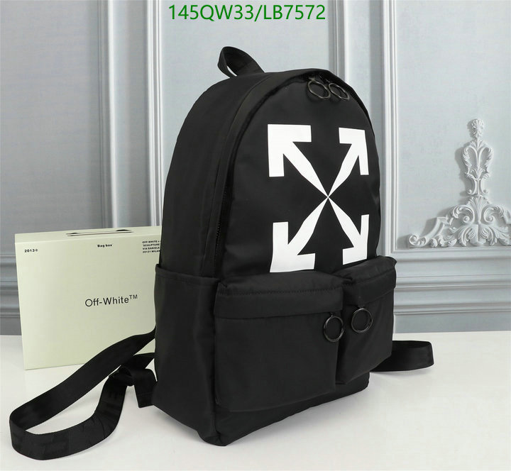 Off-White Bag-(Mirror)-Backpack-,Code: LB7572,$: 145USD