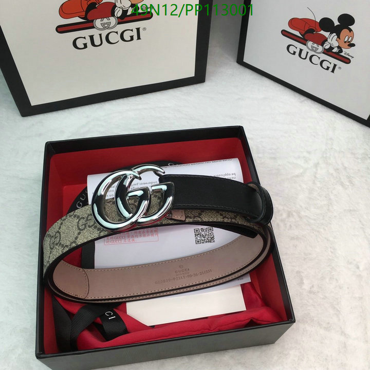 Belts-Gucci, Code: PP113001,$: 49USD