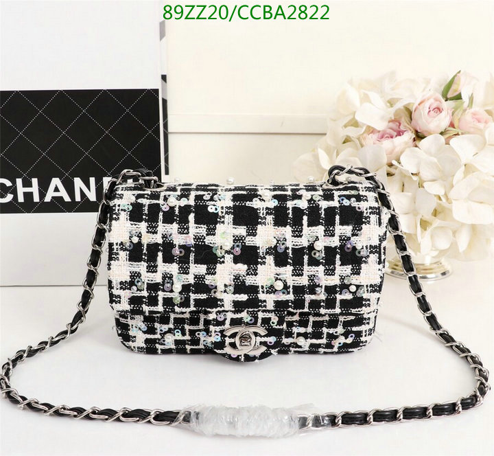 Chanel Bags ( 4A )-Diagonal-,Code: CCBA2822,$: 89USD