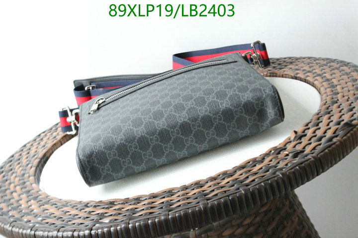 Gucci Bag-(4A)-Diagonal-,Code: LB2403,$: 89USD