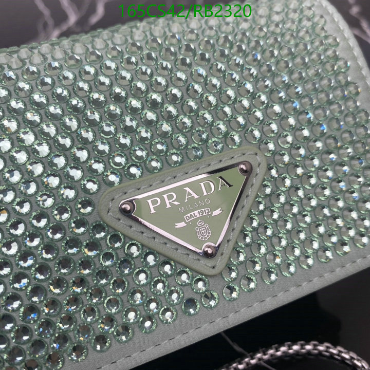 Prada Bag-(Mirror)-Diagonal-,Code: RB2320,$: 165USD