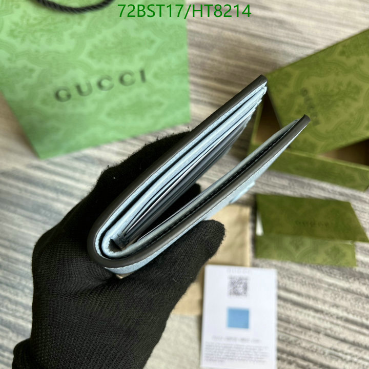 Gucci Bag-(Mirror)-Wallet-,Code: HT8214,$: 72USD