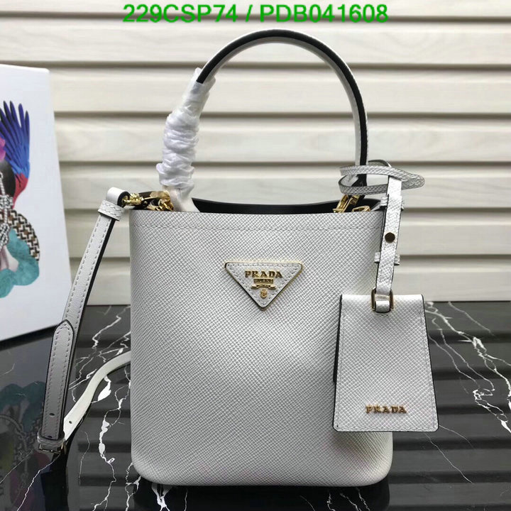 Prada Bag-(Mirror)-Diagonal-,Code: PDB041608,$: 229USD