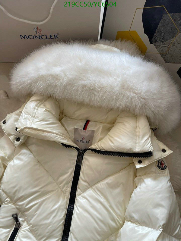 Down jacket Women-Moncler, Code: YC6504,$: 219USD