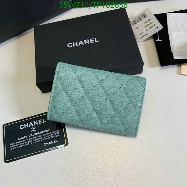 Chanel Bags ( 4A )-Wallet-,Code: TP102658,$: 55USD