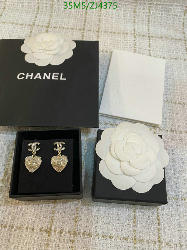 Jewelry-Chanel,Code: ZJ4375,$: 35USD