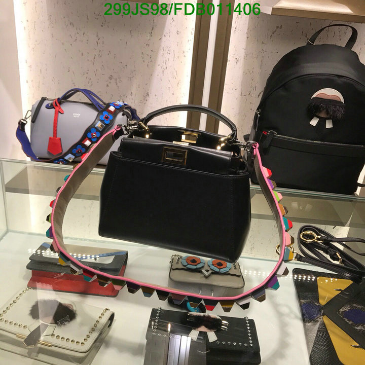 Fendi Bag-(Mirror)-Diagonal-,Code: FDB011406,$: 299USD