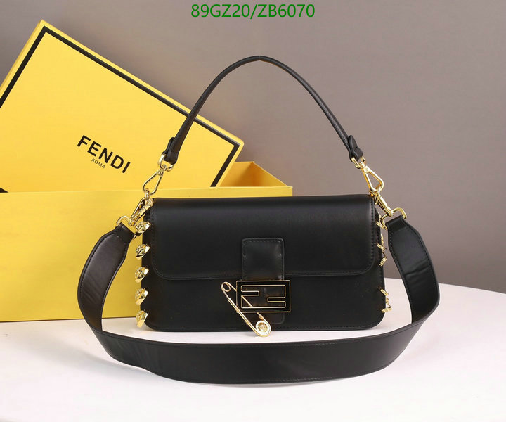 Fendi Bag-(4A)-Baguette-,Code: ZB6070,$: 89USD