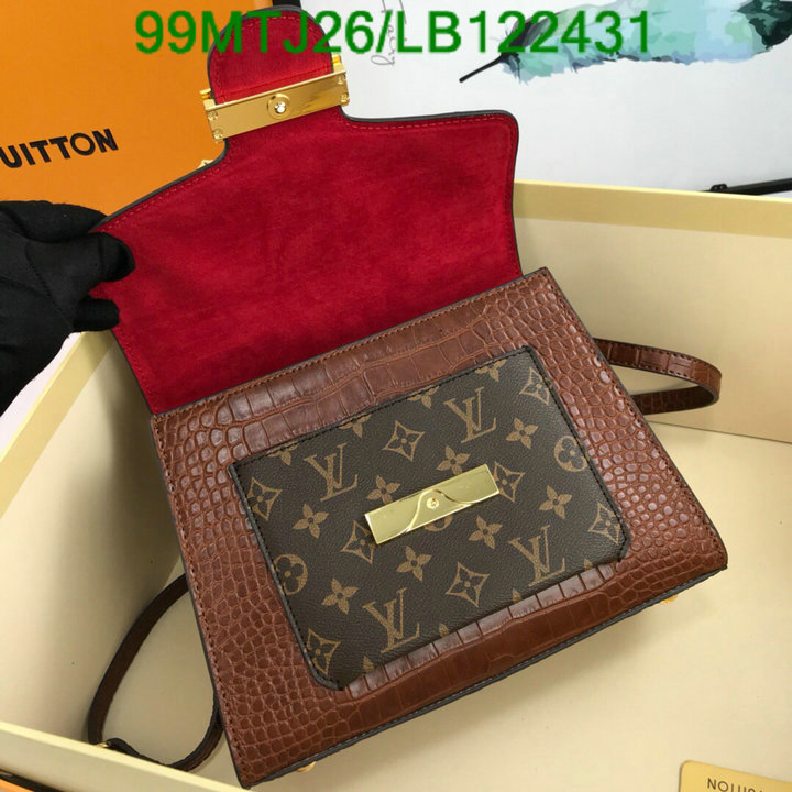 LV Bags-(4A)-Handbag Collection-,Code: LB122431,$: 99USD