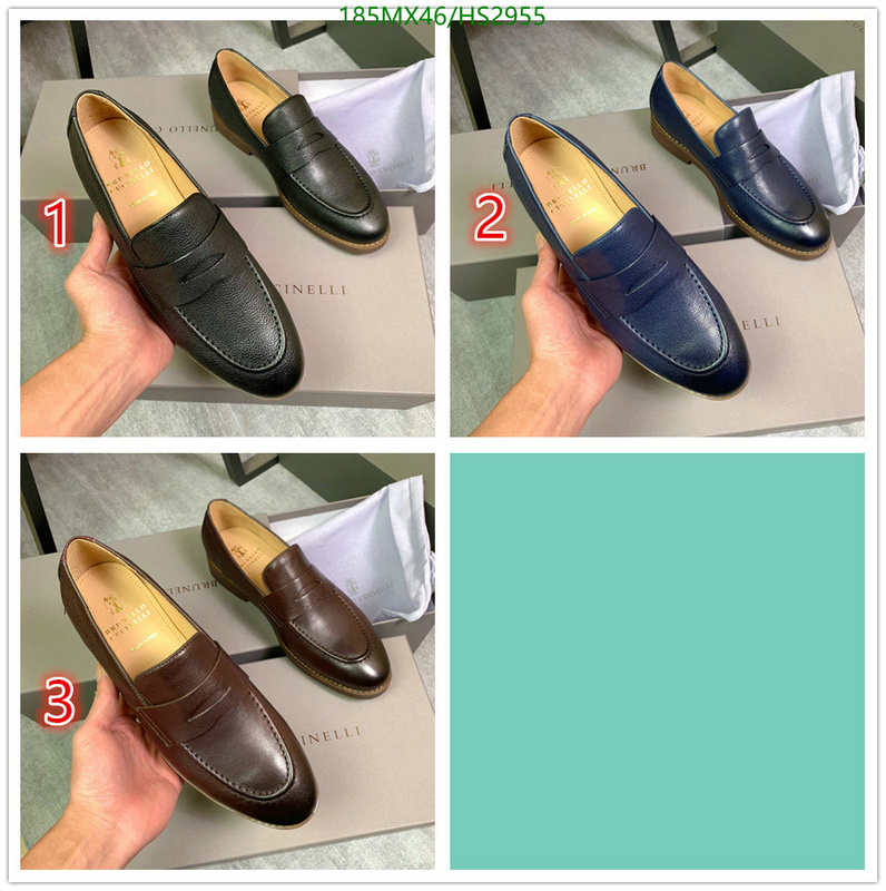 Men shoes-Brunello Cucinelli, Code: HS2955,$: 185USD